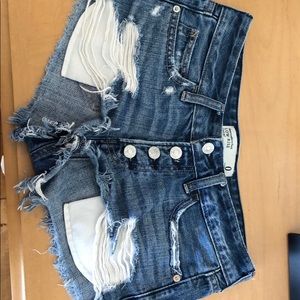 Women’s Abercrombie & Fitch denim shorts